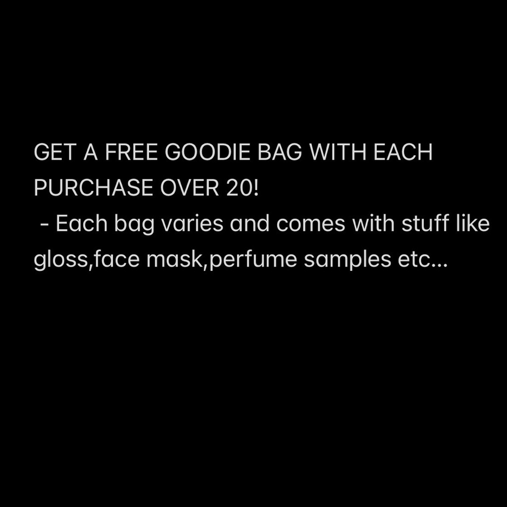 Goodie Bag with Beauty Samples